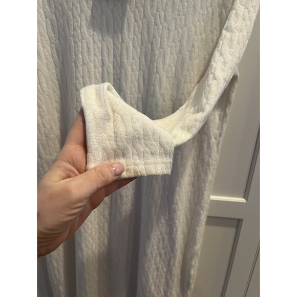 Blank maxi sweater dress Sz. XL rayon ivory NWT - Picture 7 of 7